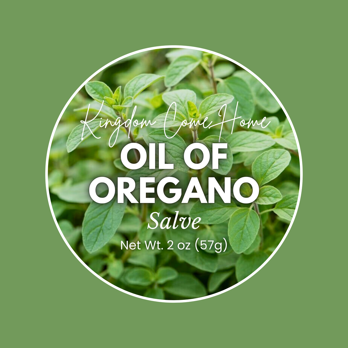 Oil of Oregano Salve