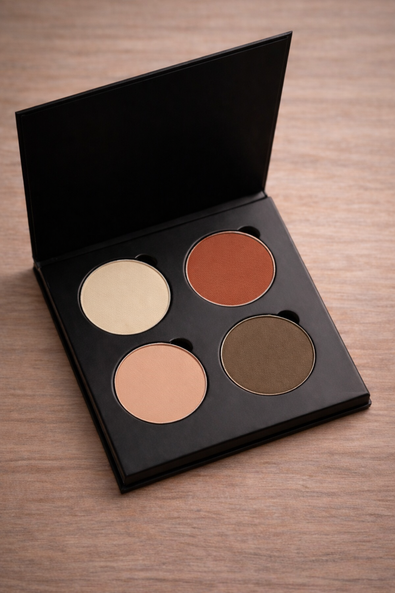 Fiery Eyes Organic + Mineral Eyeshadow Quad