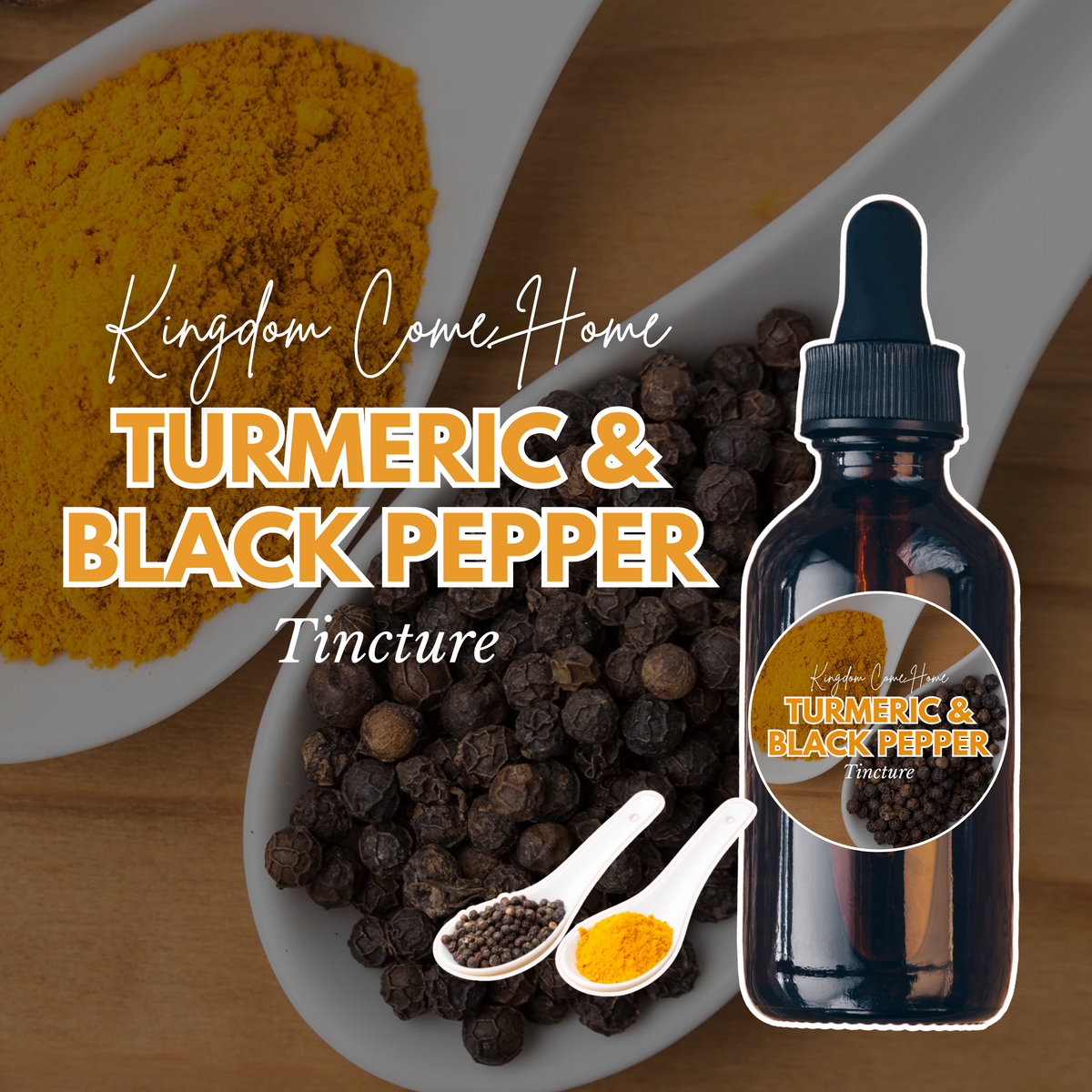 Turmeric + Black Pepper Tincture