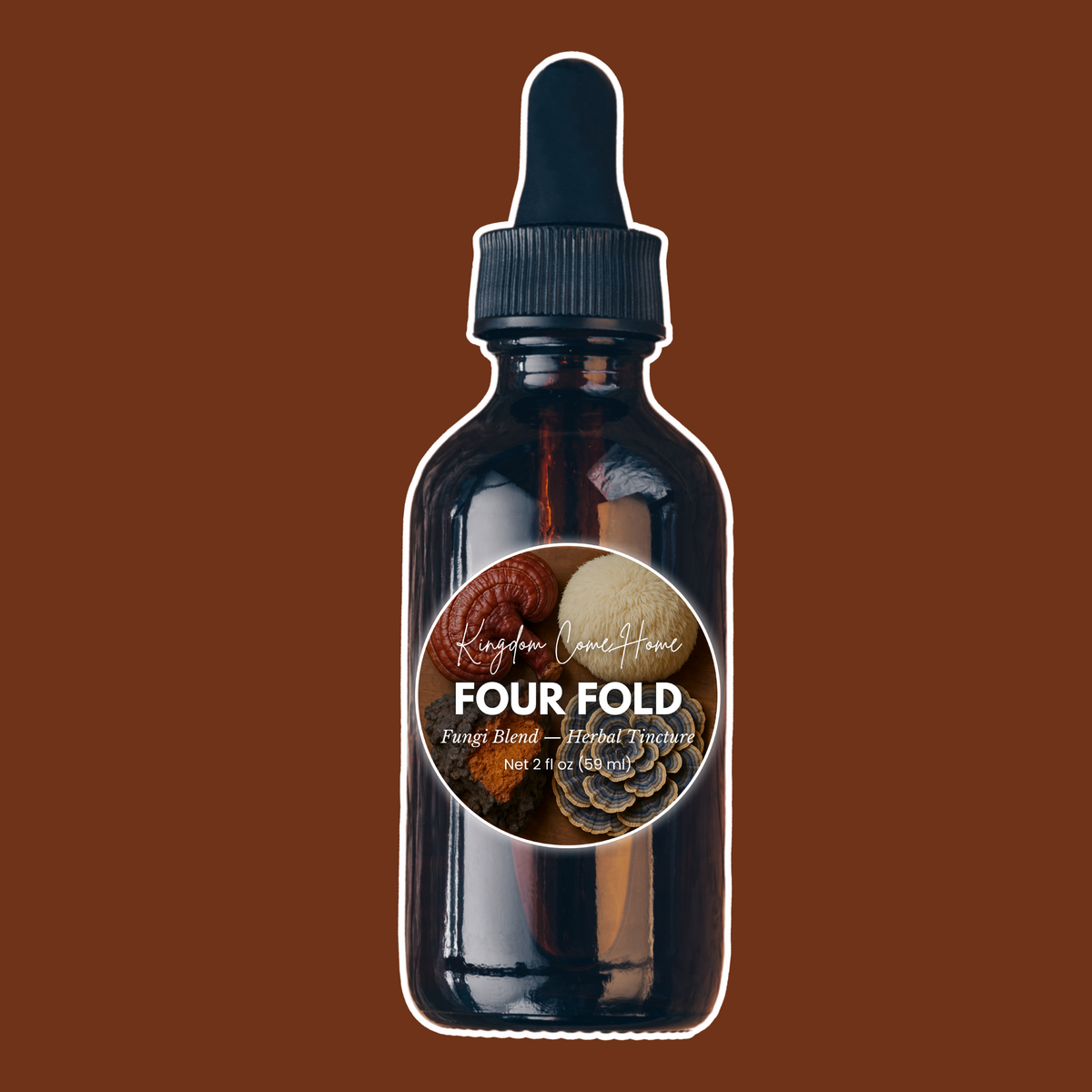 Four-Fold Fungi Tincture Blend
