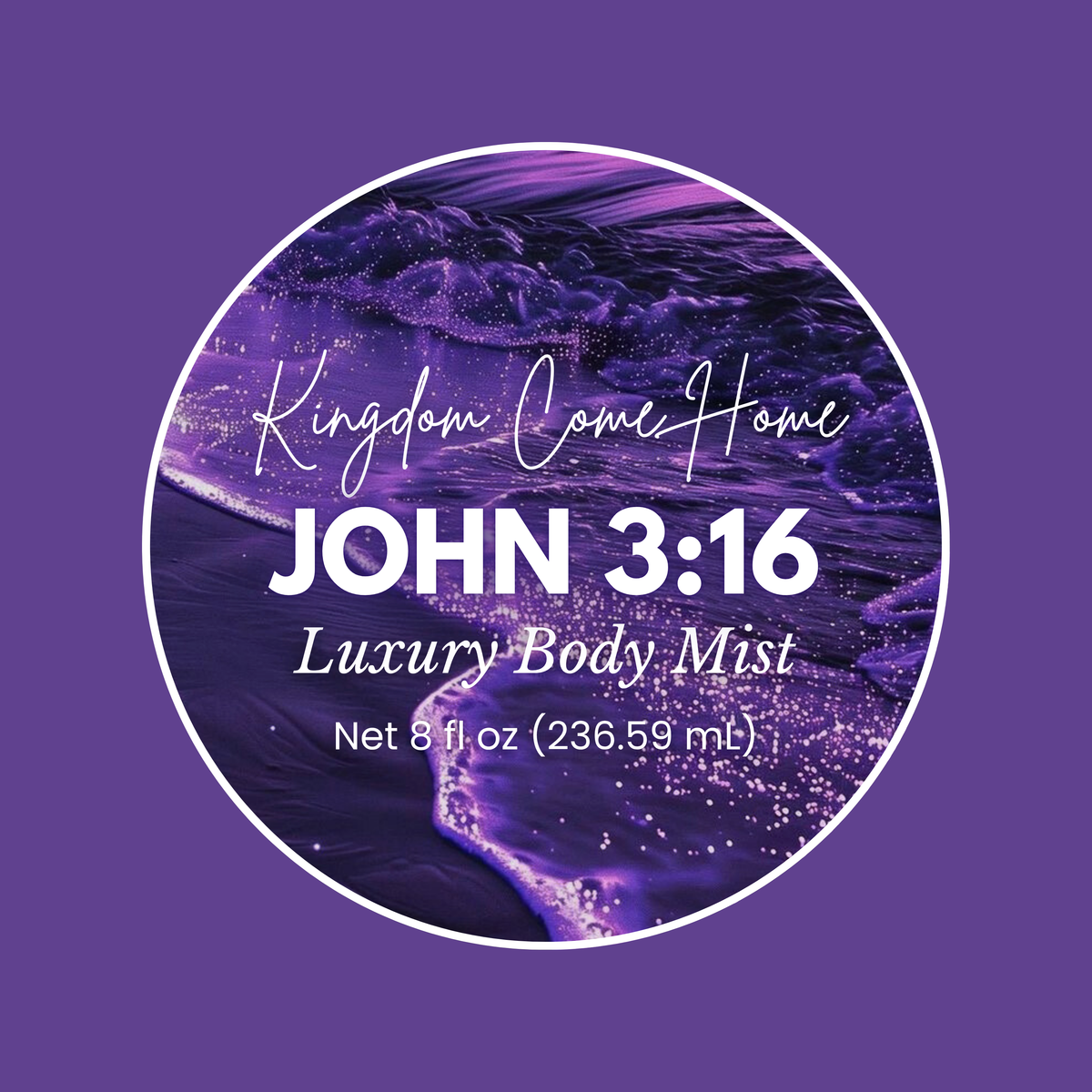 John 3:16 Luxury Body Mist