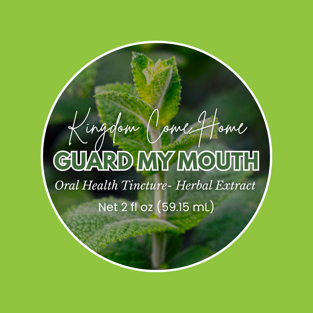 Guard My Mouth - Oral Health Tincture