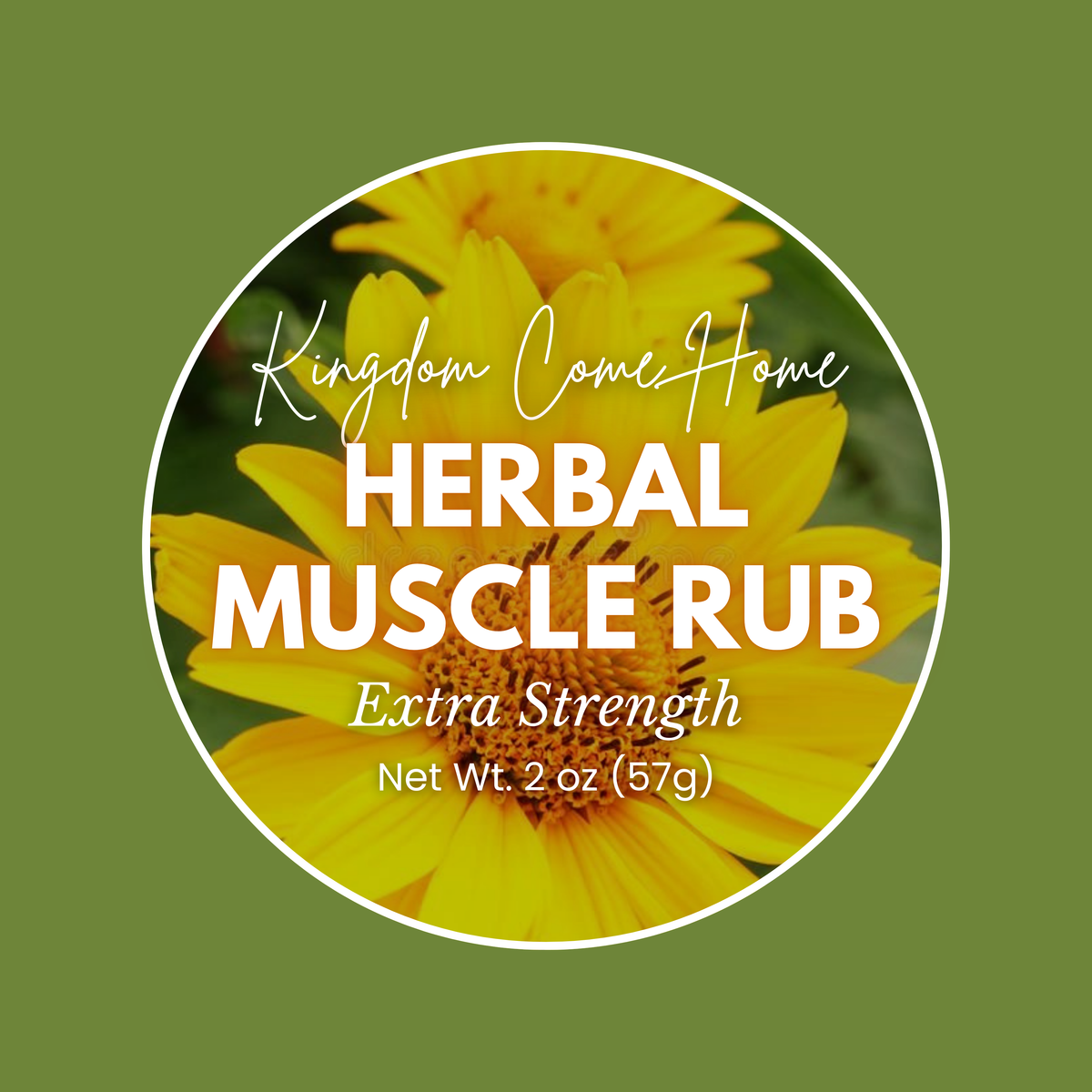 Herbal Muscle Rub - Extra Strength