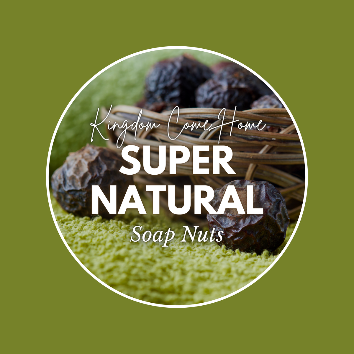 Supernatural Soap Nuts + Essential Oil