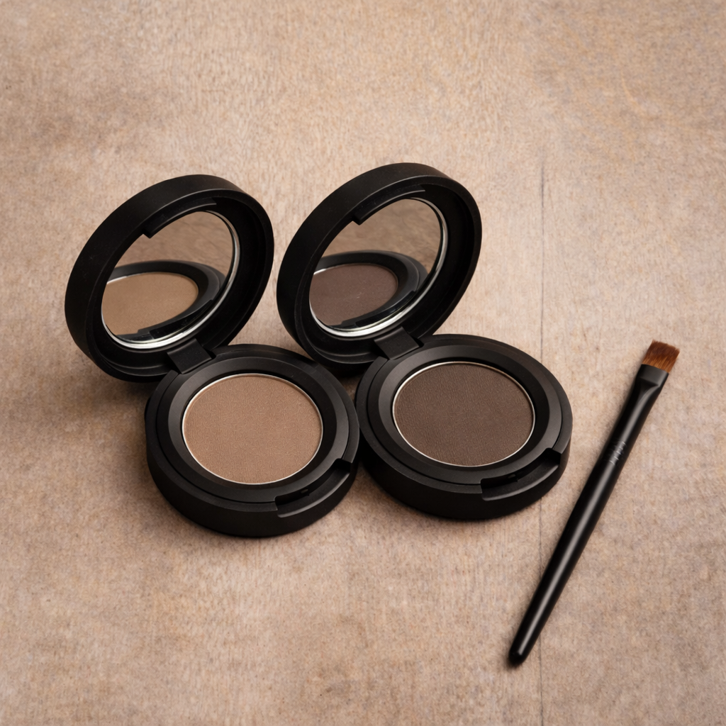 Universal Brow Powder + Brush Duo