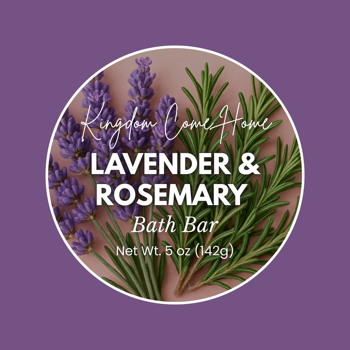 Lavender & Rosemary Bath Bar