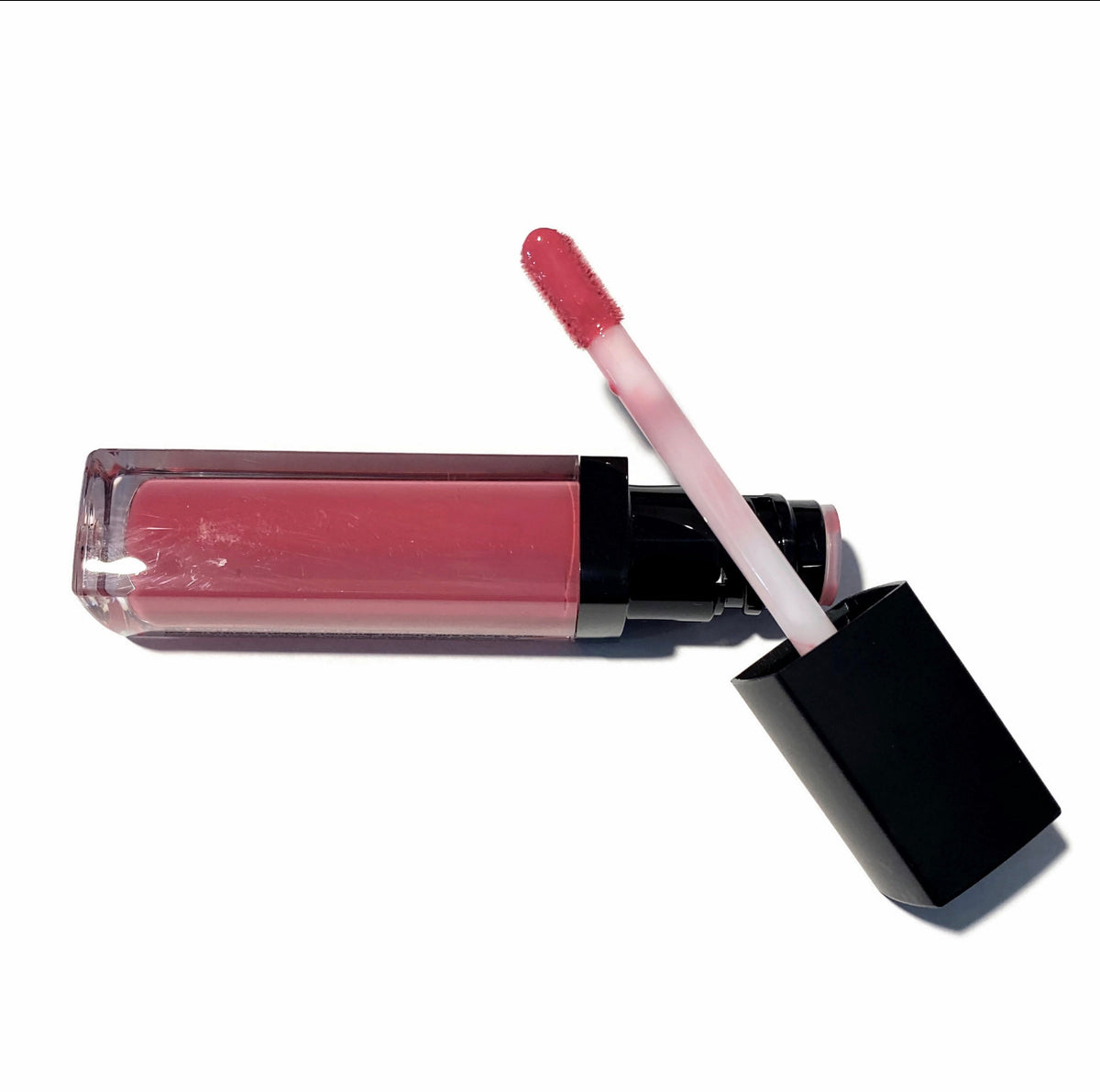 Vanilla Bean Lip Glaze - Pink Poppy