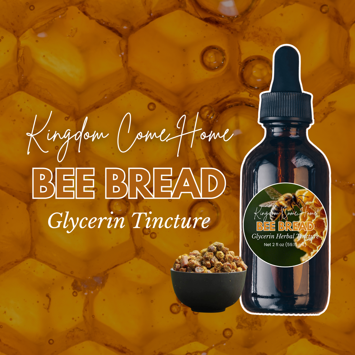 Bee Bread Glycerin Tincture