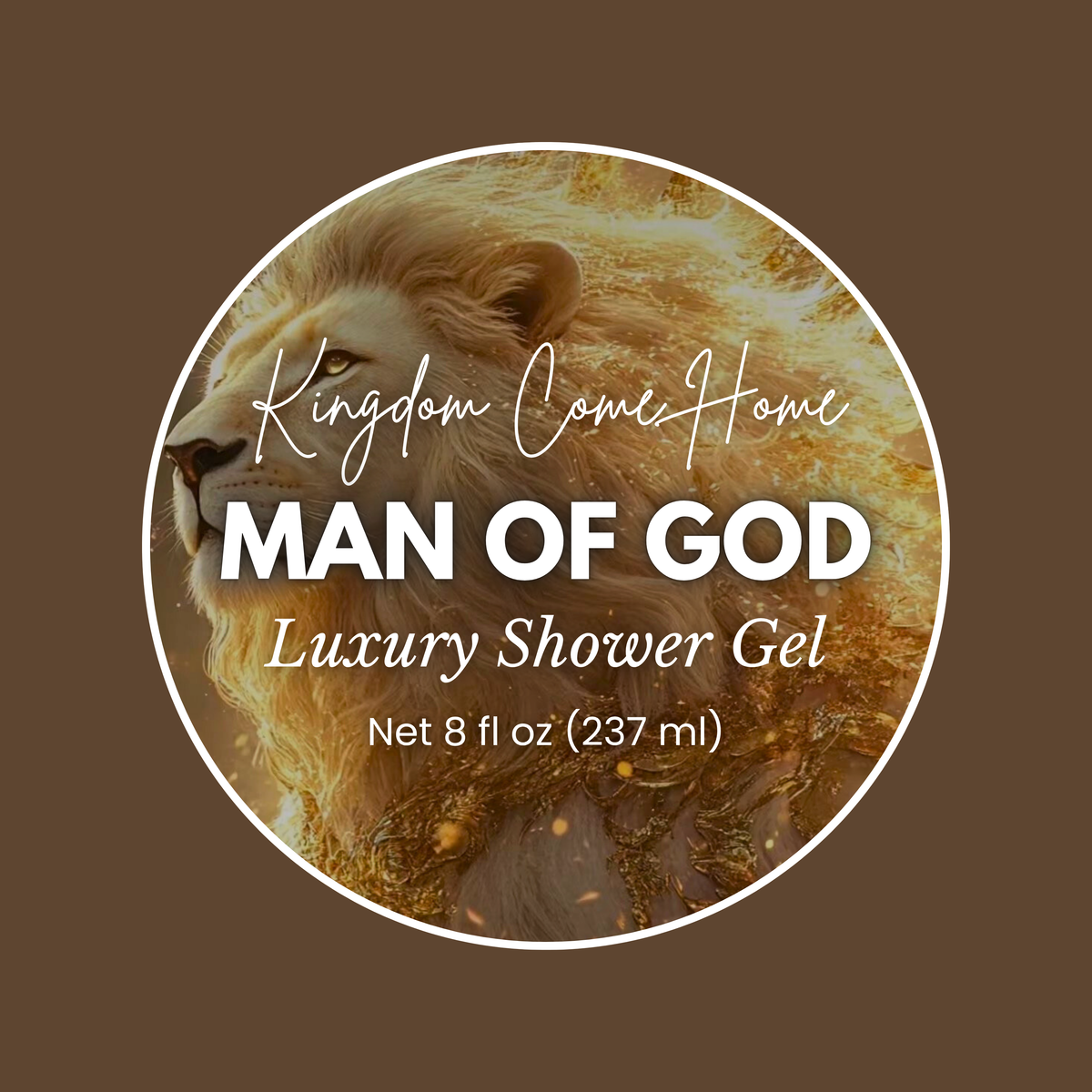 Man of God Luxury Shower Gel