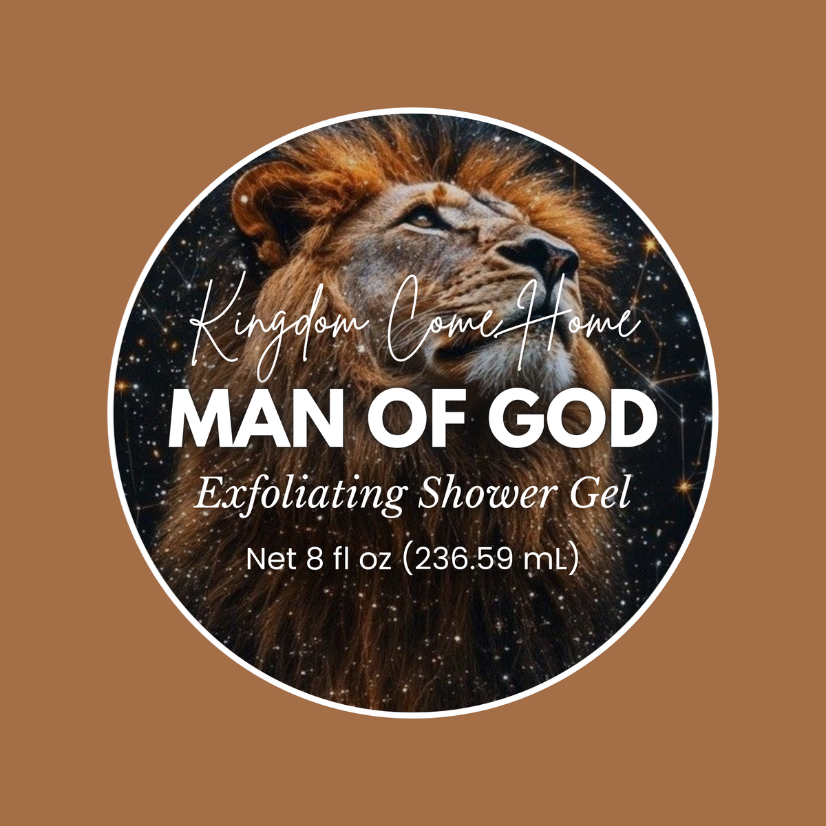 Man of God Exfoliating Shower Gel