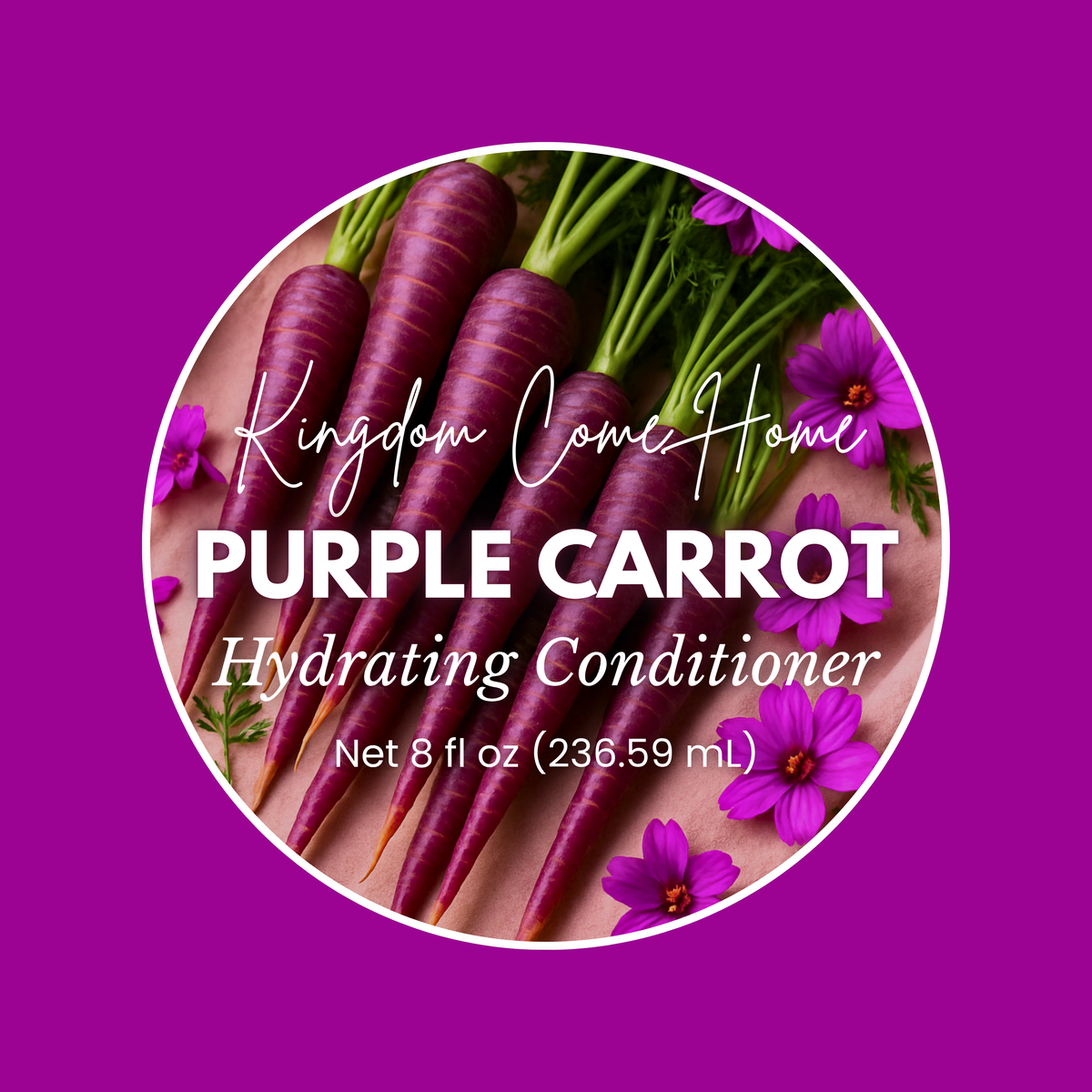 Purple Carrot Hydrating Shampoo & Conditioner
