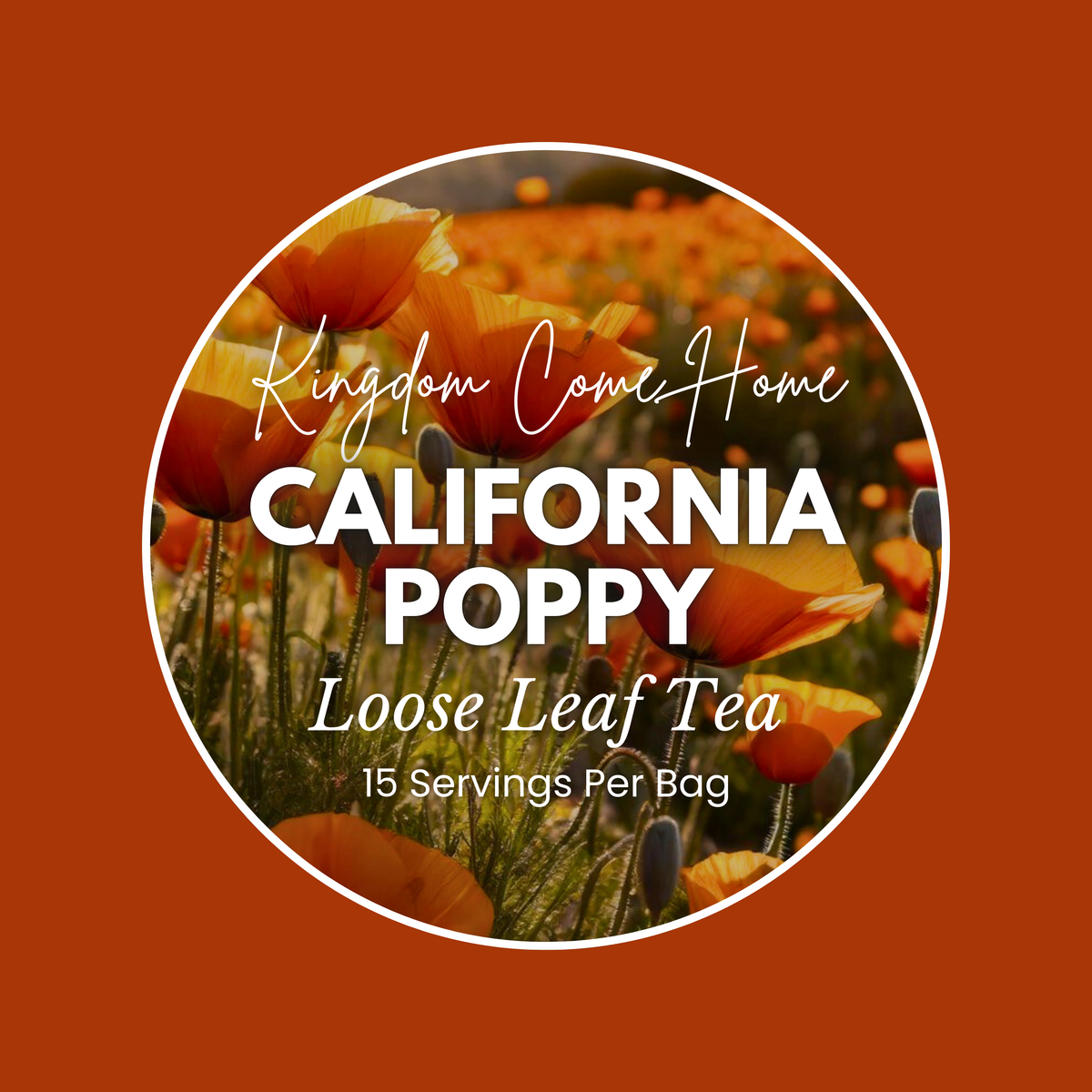 California Poppy Loose Leaf Tea