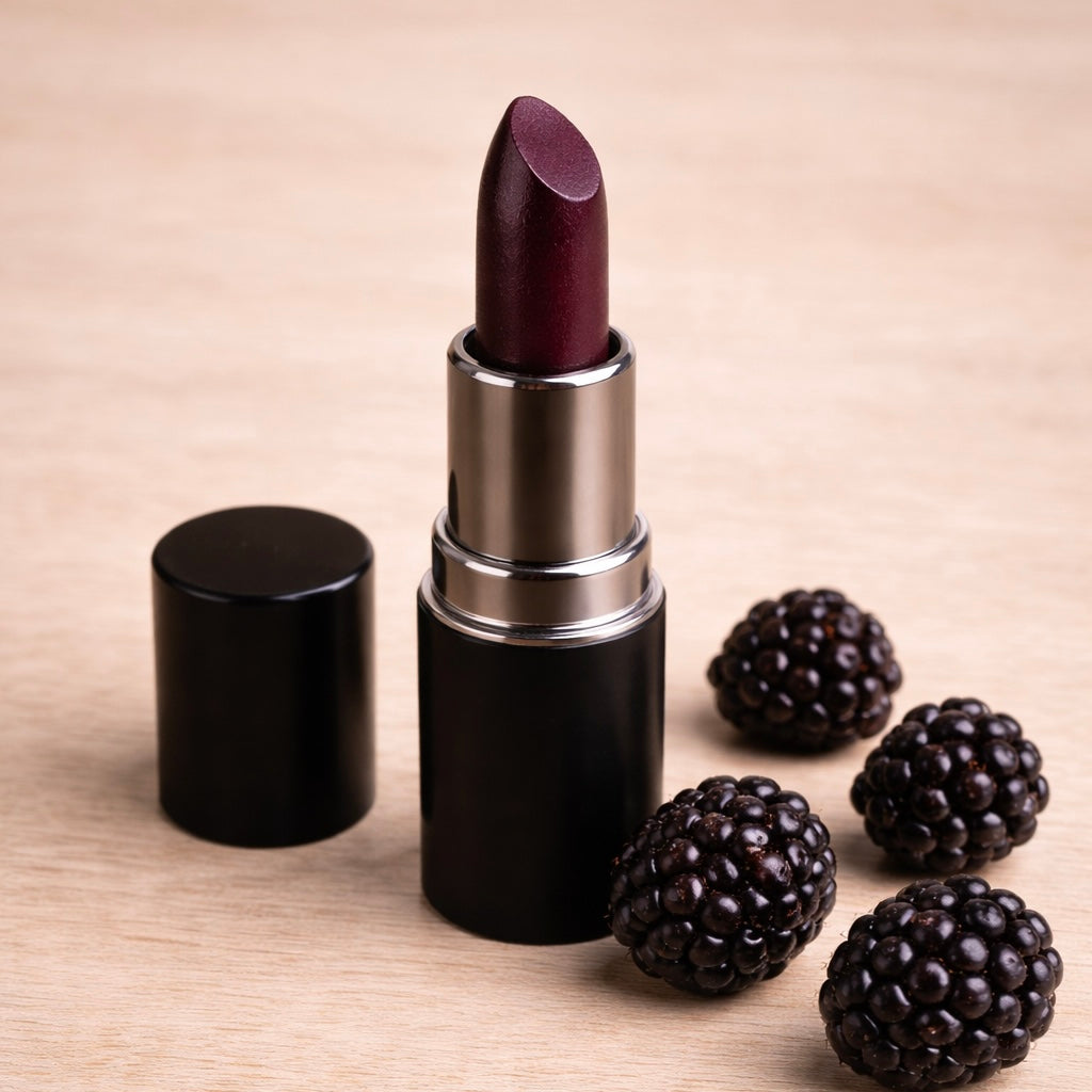 Organic Mango Butter Lipstick - Boysenberry