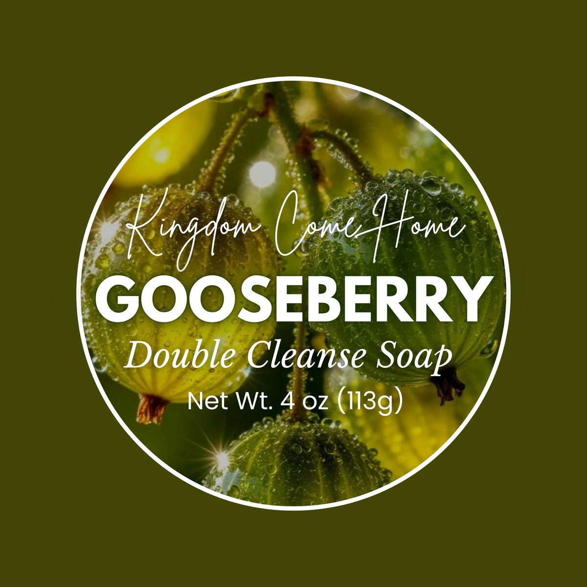 Gooseberry Double Cleanse Soap