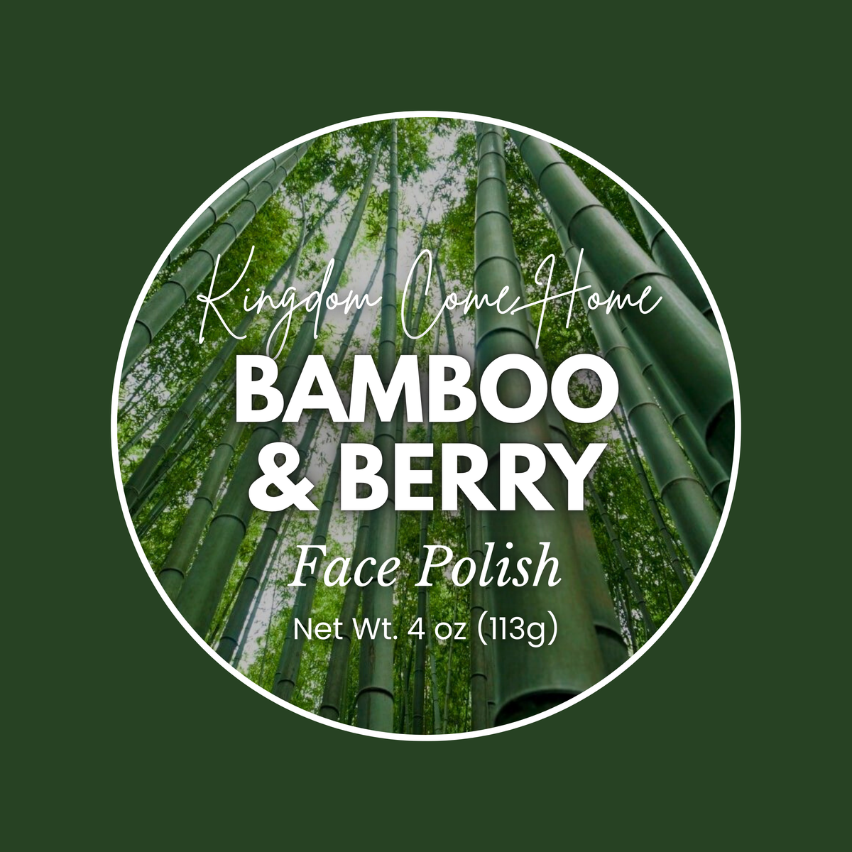 Bamboo + Berry Face Polish