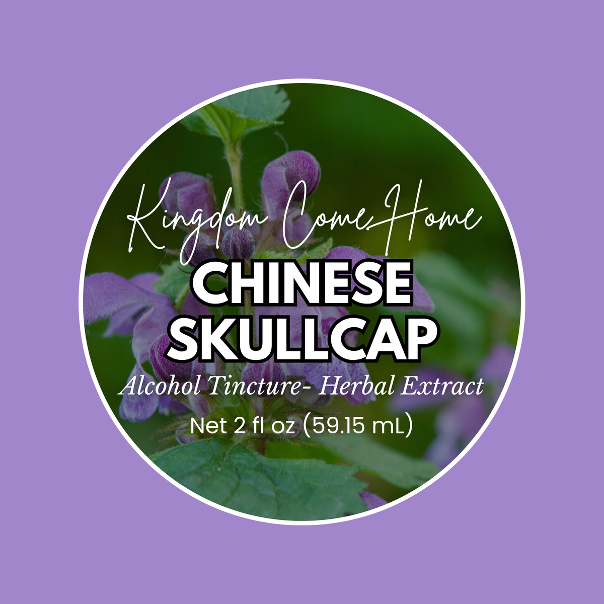 Chinese Skullcap - Alcohol Tincture