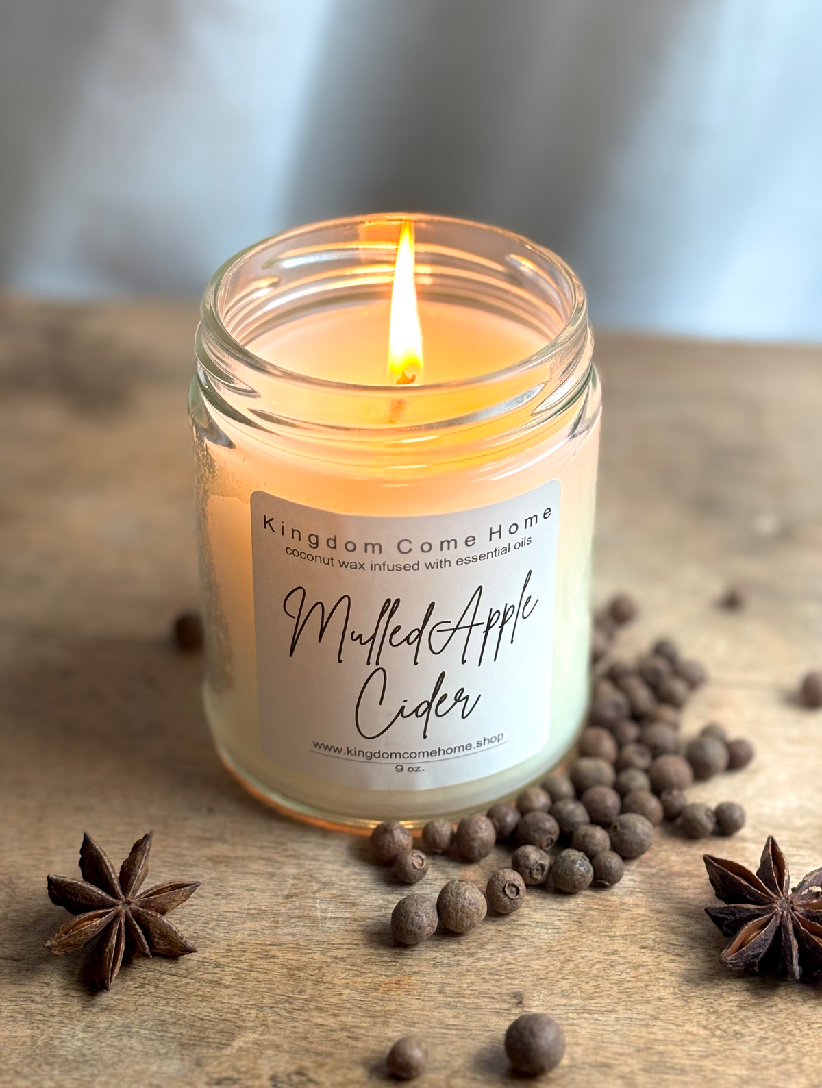 Mulled Apple Cider - The Clean Candle
