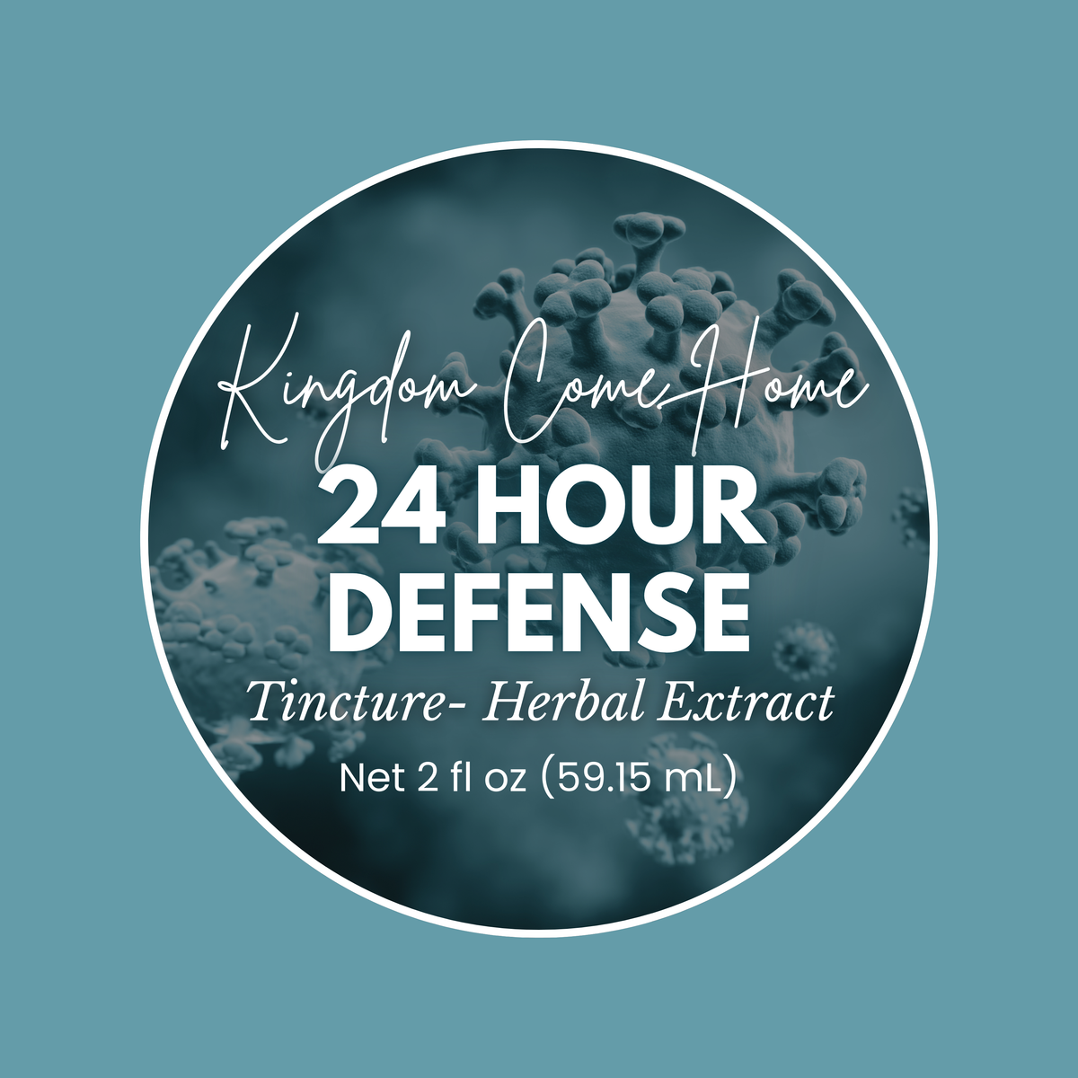 24 Hour Defense Tincture - Cold + Flu