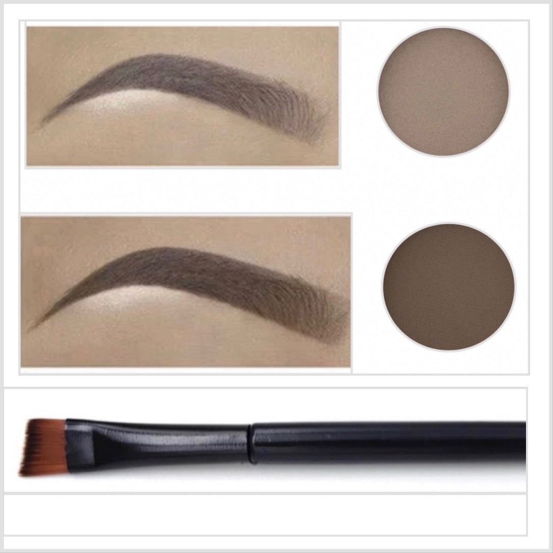 Universal Brow Powder + Brush Duo
