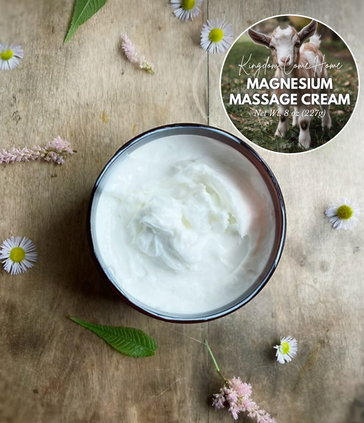Magnesium Massage Cream