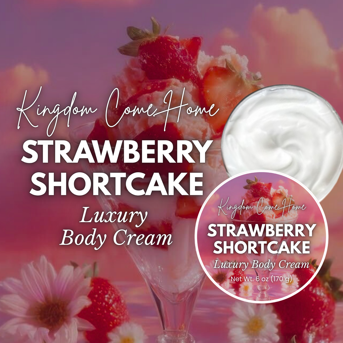Strawberry Shortcake Luxury Body Cream