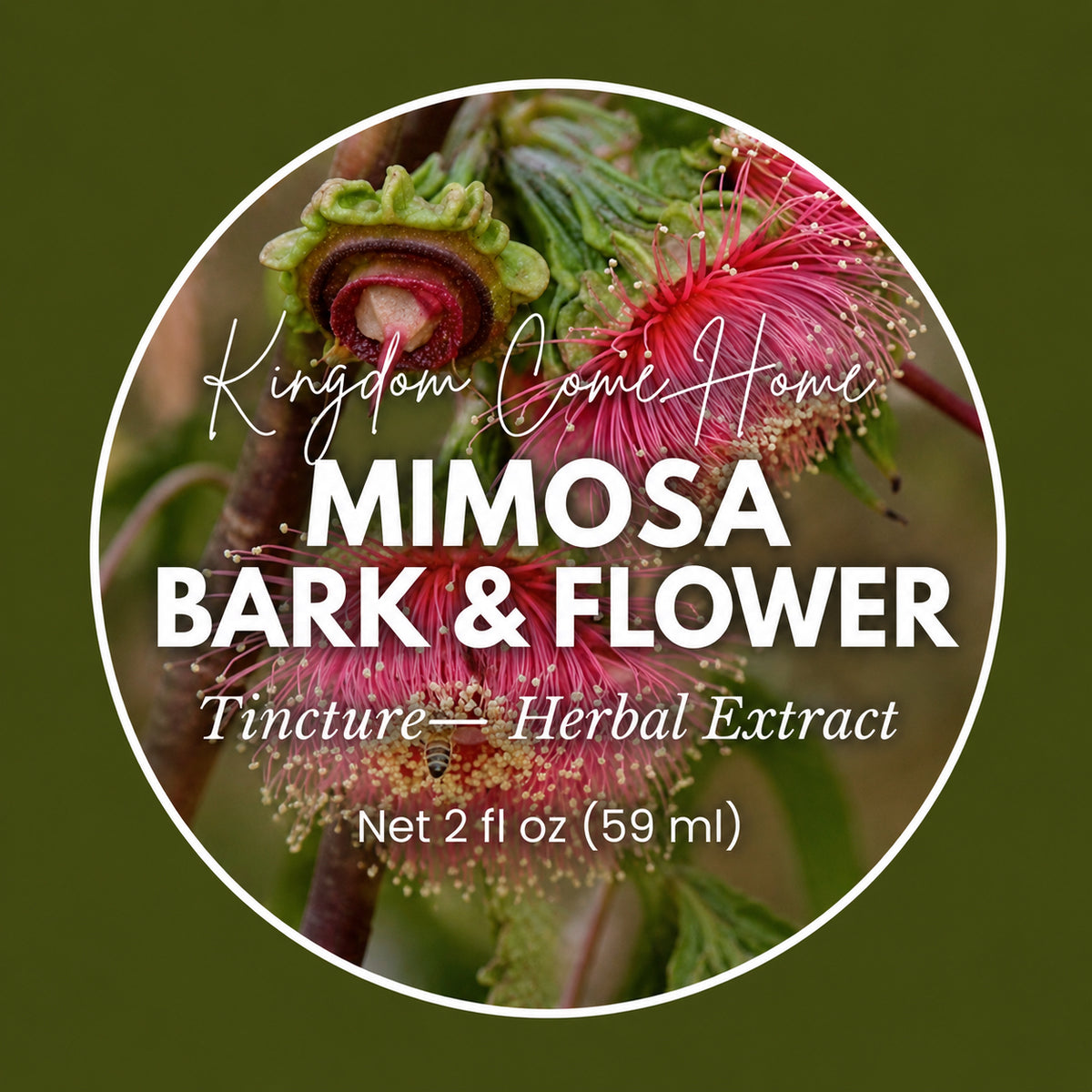 Mimosa Tincture - Flower + Bark