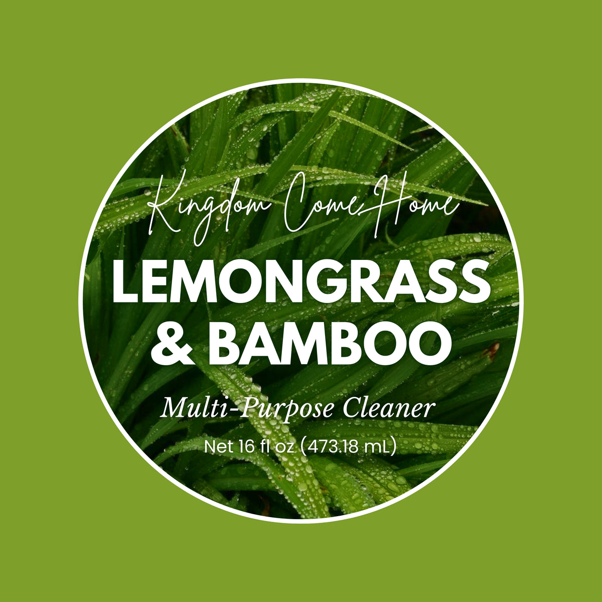Lemongrass + Bamboo - Fragrant Multi-Purpose Cleaner