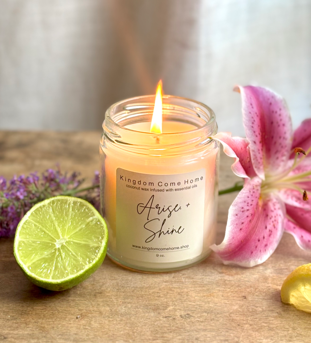 Arise + Shine - The Clean Candle