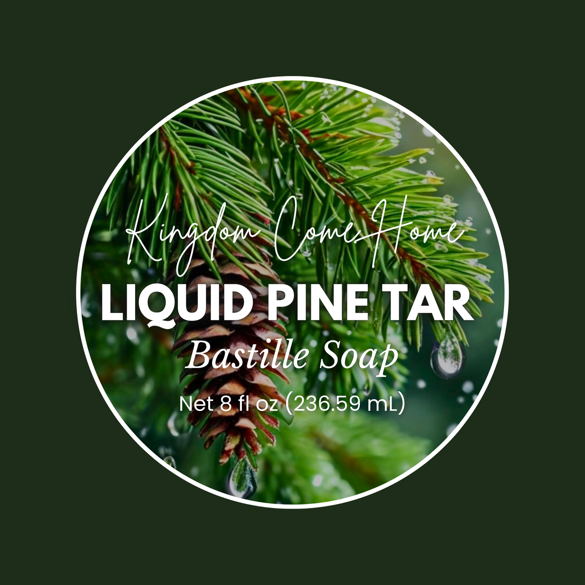 Liquid Pine Tar Soap