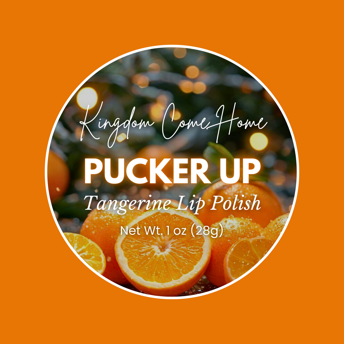 Pucker Up - Tangerine Lip Polish