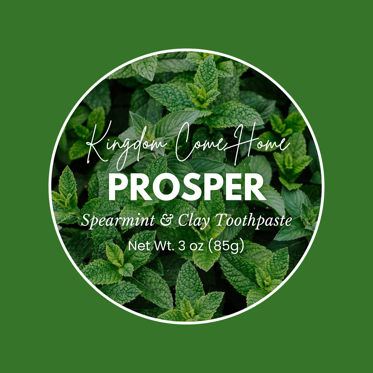 Prosper - Natural Clay Toothpaste
