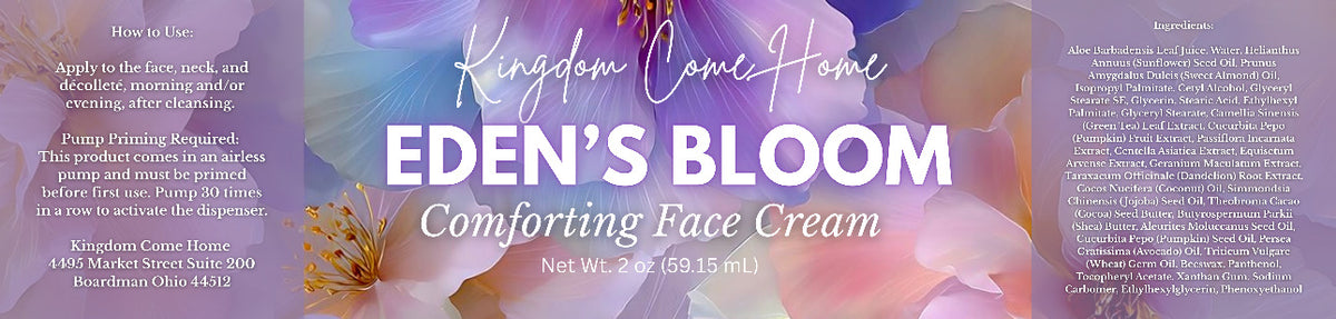 Eden’s Bloom - Comforting Face Cream