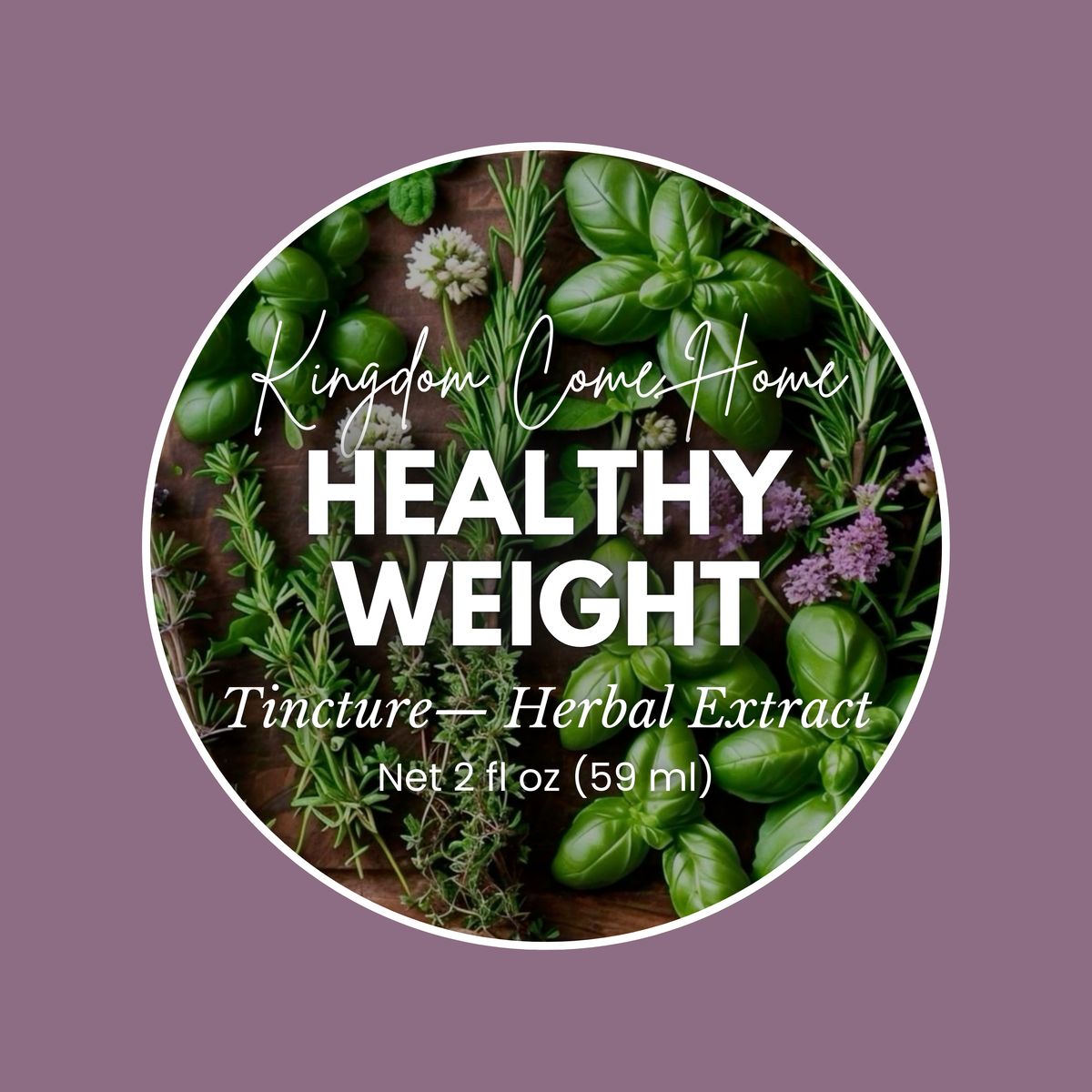 Healthy Weight Tincture - Metabolic Blend
