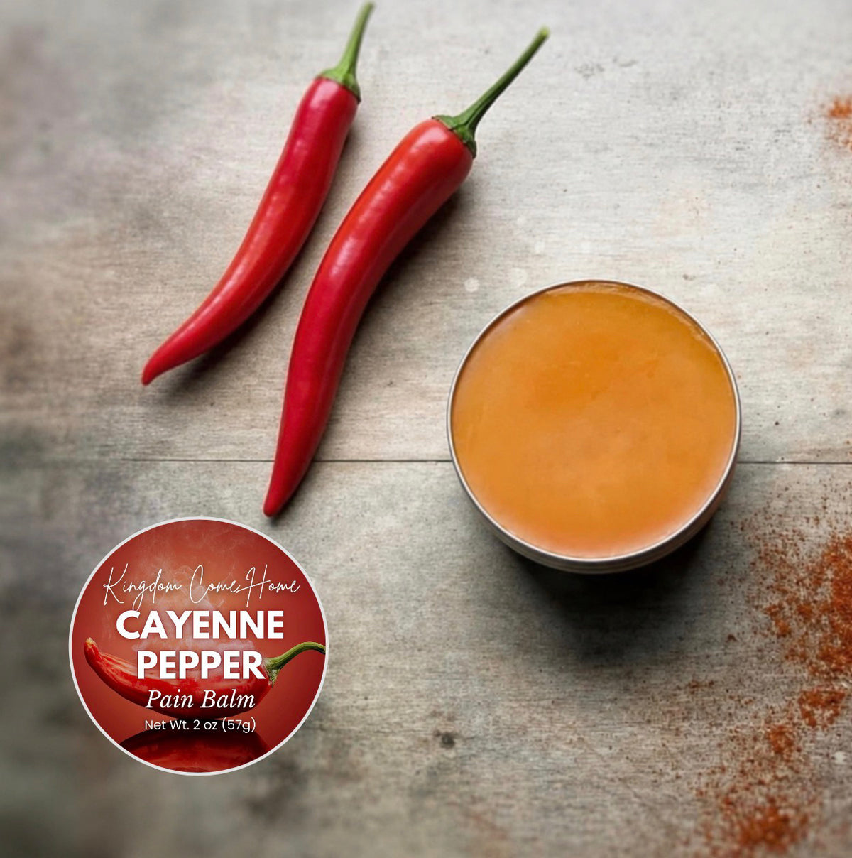 Cayenne Heated Pain Salve
