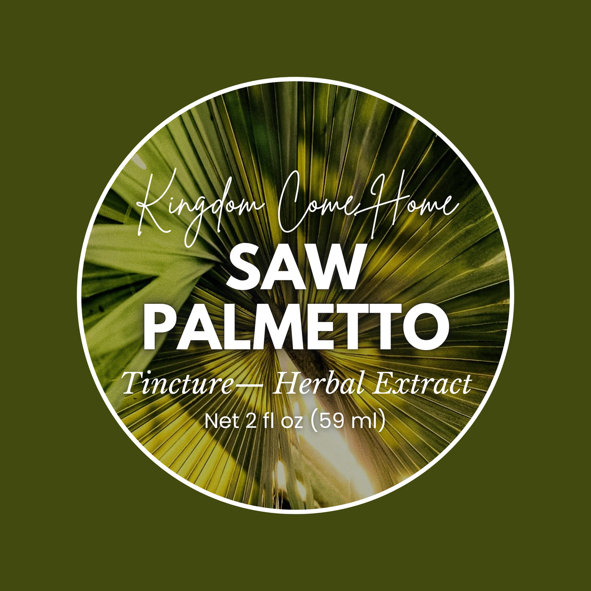 Saw Palmetto Tincture