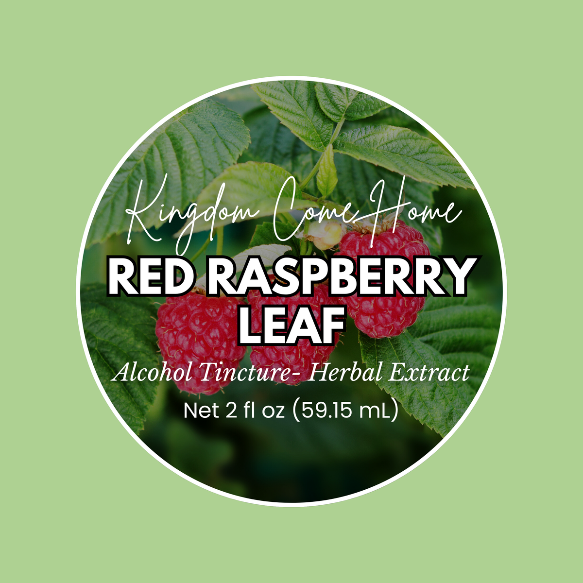 Red Raspberry Leaf - Alcohol Tincture