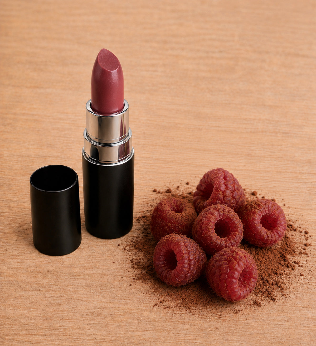 Organic Mango Butter Lipstick - Cocoa Berry