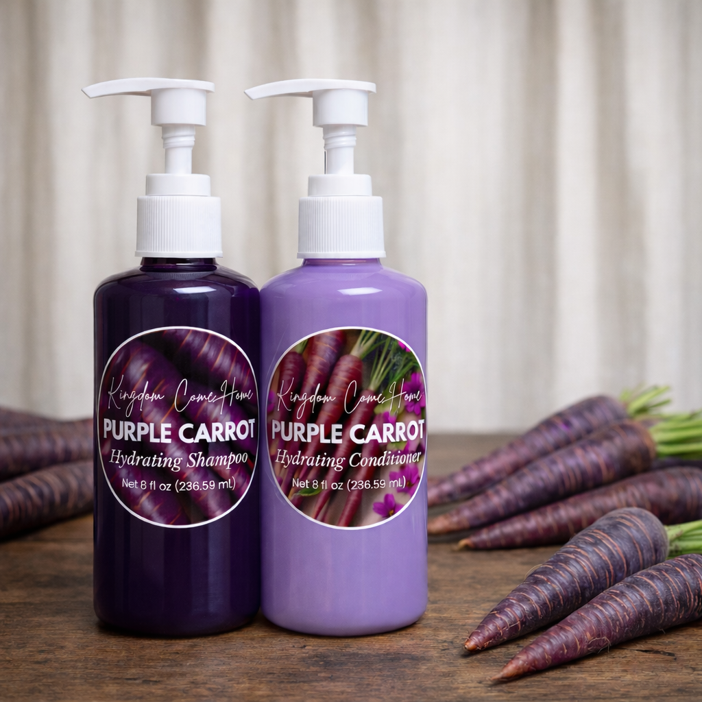 Purple Carrot Hydrating Shampoo & Conditioner