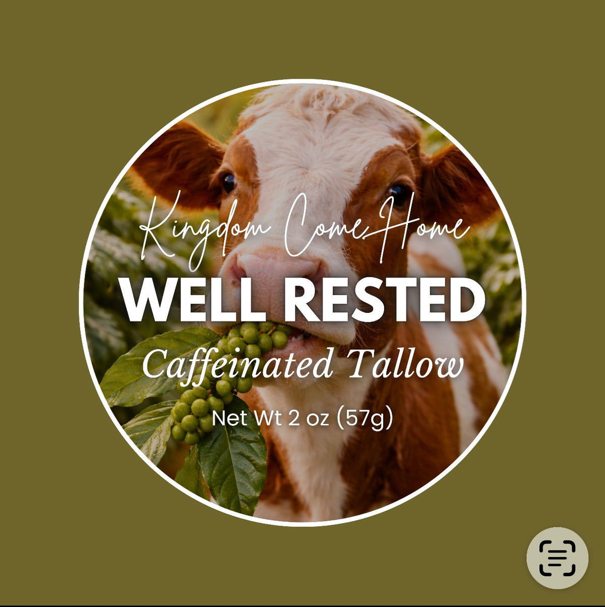 Well Rested - Caffeinated Tallow for Tired Skin