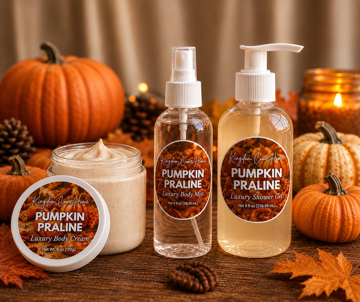 Pumpkin Praline Luxury Bath Collection