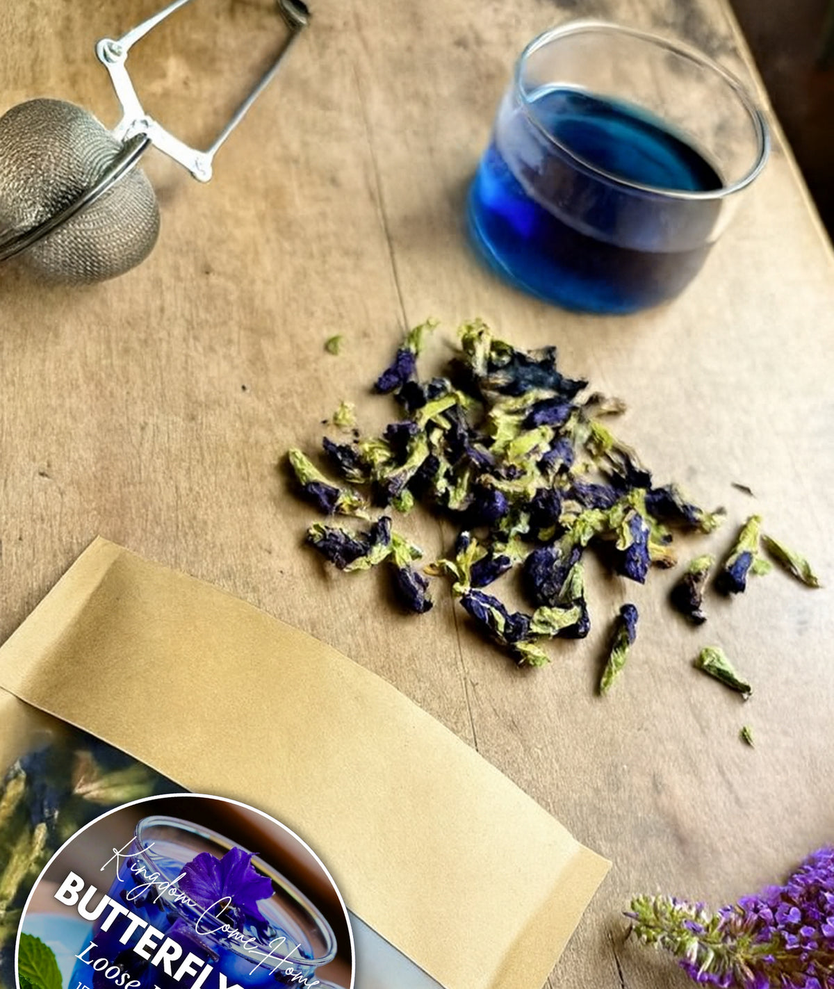 Butterfly Pea Loose Leaf Tea