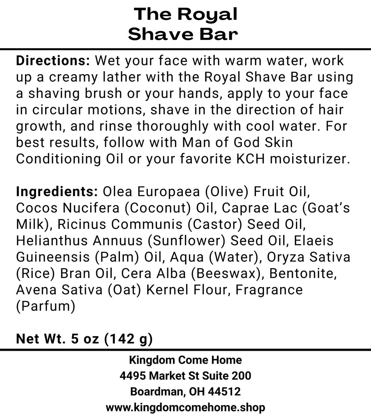The Royal Shave Bar