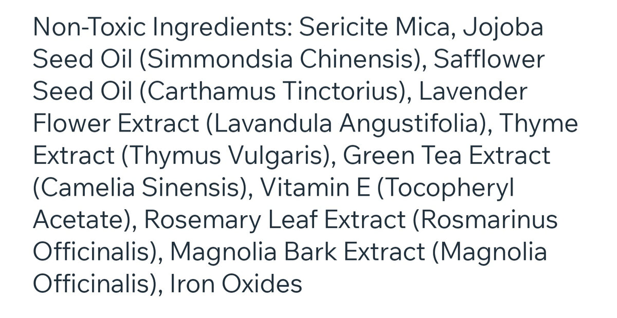 Botanical Powder Foundation - Fair