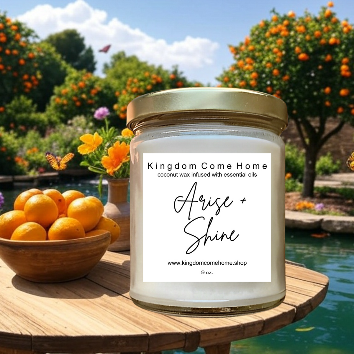 Arise + Shine - The Clean Candle