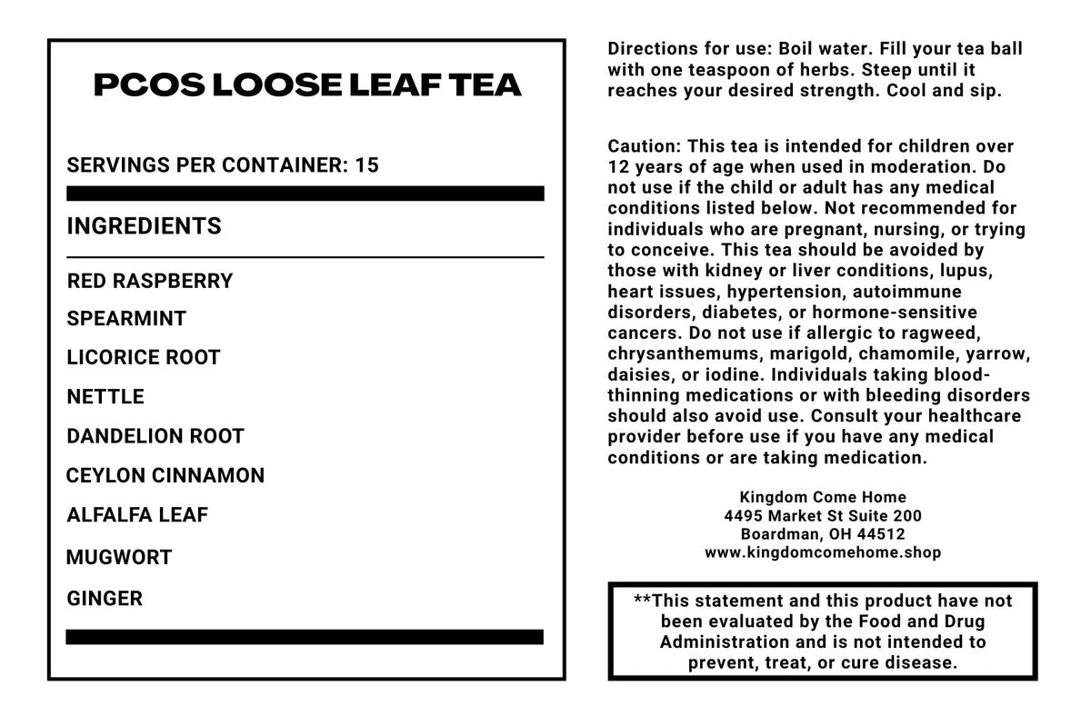 PCOS Loose Leaf Tea