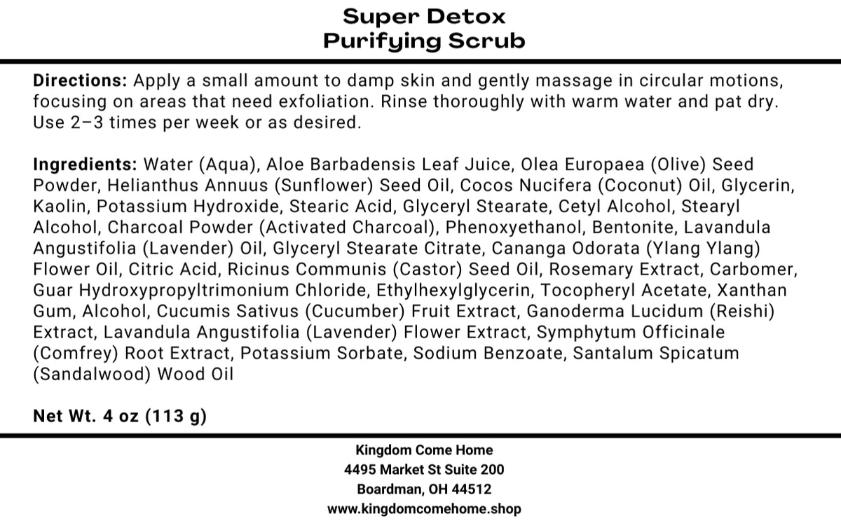 Super Detox Purifying Scrub