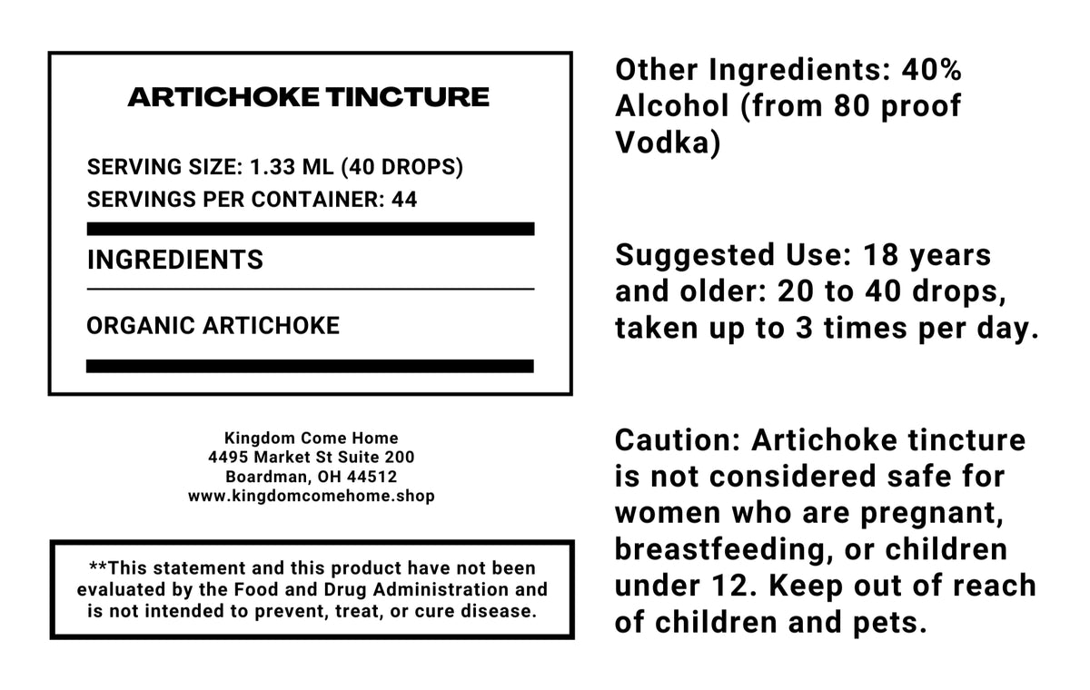 Artichoke Tincture
