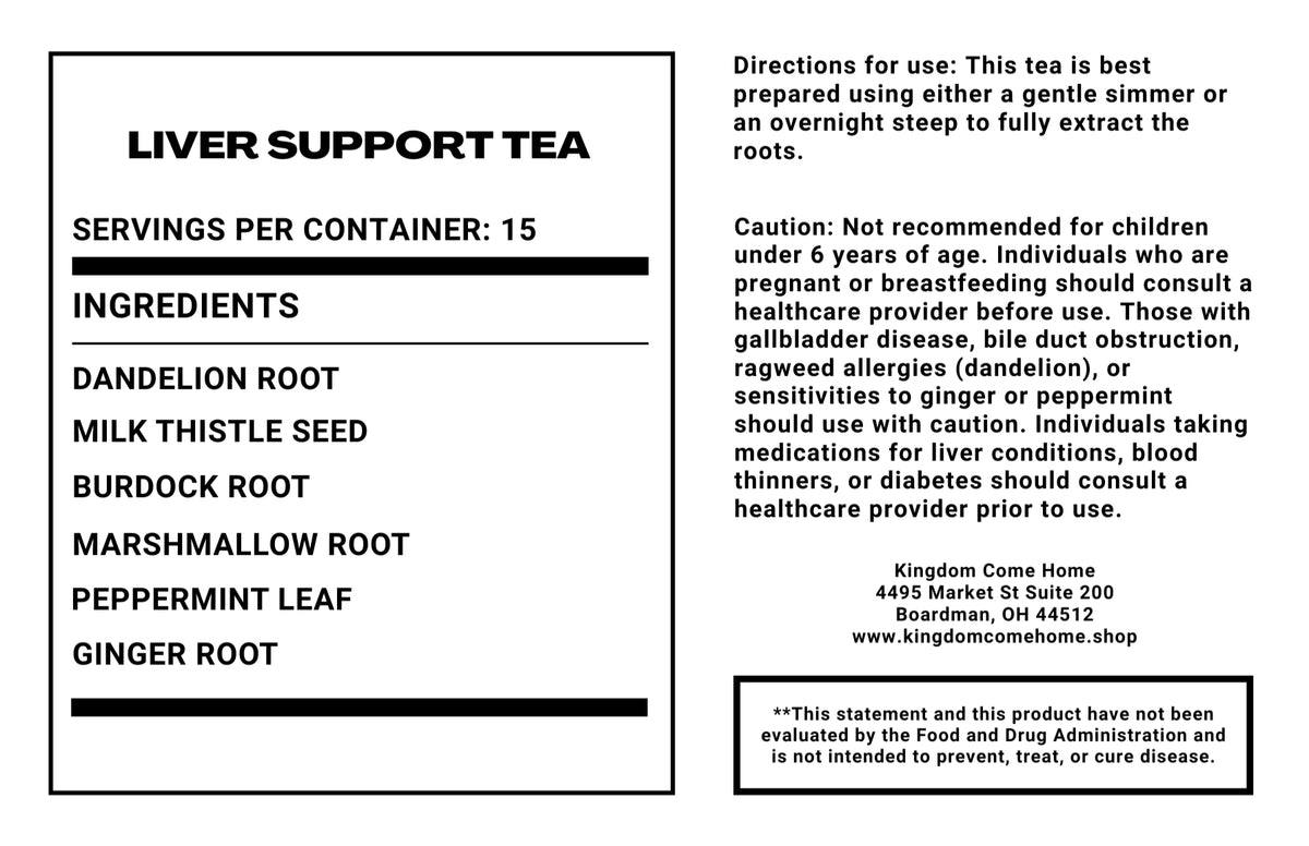 Liver Support Tea