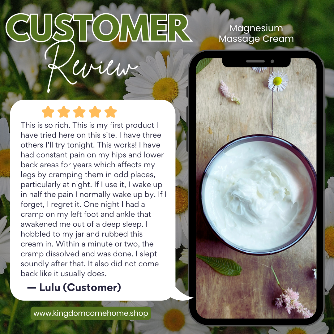 Magnesium Massage Cream