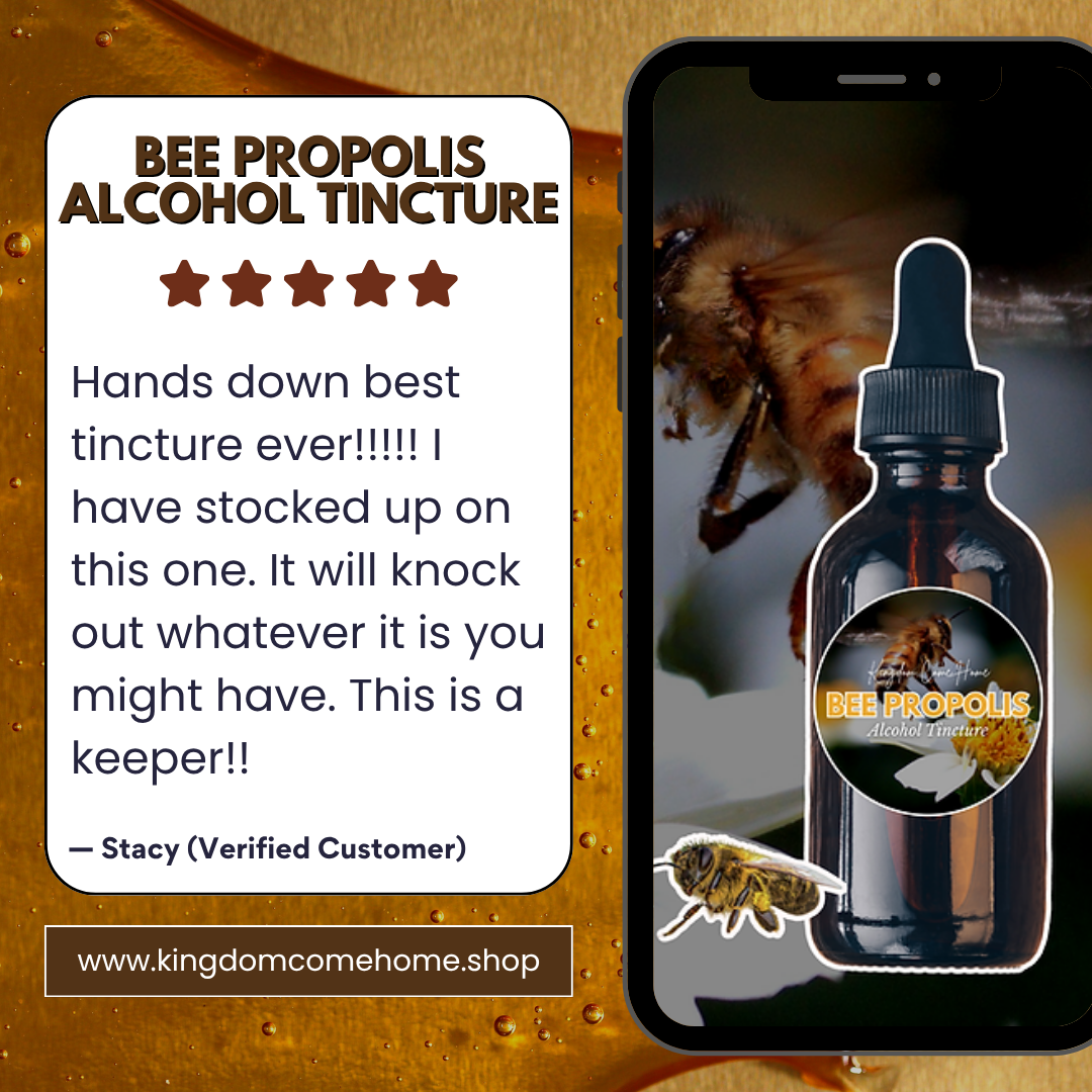Bee Propolis - Alcohol Tincture